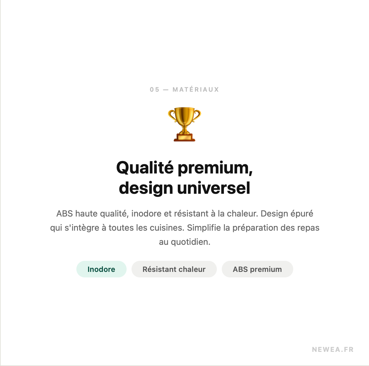 Distributeur magnétique NEWEA™